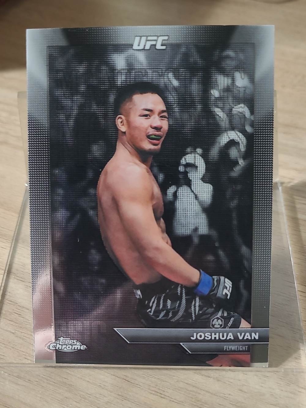 UFC Joshua Van  - Chrome Finish - 2026 Topps Chrome Manifesting Moments